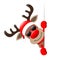 Reindeer Sunglasses Left Side Vertical Banner Thumb up