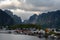 Reine,Norwegian fishing village at the Lofoten Islands in Norway