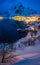 Reine Village on the Lofoten Islands in Winter, Norway