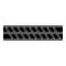 Reinforcement bar rebar ribbed metal rod icon black color vector illustration image flat style