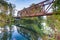 Reinig Bridge over the Snoqualmie River as featured in Twin Peaks