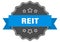 reit label. reit isolated seal. sticker. sign