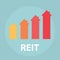 REIT Real Estate Investment Trust concept