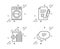 Reject file, Seo shopping and Washing machine icons set. Text message sign. Vector