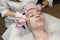 Rejuvenating facial treatment