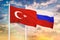 Relationship between the Russia and the Turkey