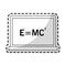 relativity theory equation math icon image