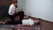 Relax and enjoy in spa salon, getting Thai massage by professional masseur.