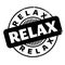 Relax rubber stamp