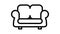Relax sofa icon animation
