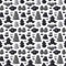 Relax stone seamless pattern vector.