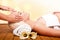 Relaxation pampering massage spa