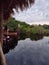 Relaxation and tranquility with Rio Negro landscape i