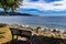Relaxed afternoon at Sechelt Beach, Sunshine Coast, BC, Canada
