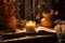 Relaxing Autumn Candle Scene