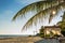 Relaxing Cabana on Beach in Mexico