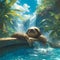 Relaxing Sloth Sanctuary, Perfect for Marketing Materials