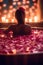 Relaxing Soak in a Rose Petal Hot Tub: The Ultimate Spa Experience