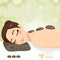 Relaxing Stone Massage