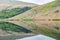 Relections on Wast Water lake in Lake District National Park