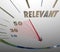 Relevance Word Speedometer Important Significant Pertinent Information