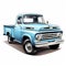 Reliable pickup truck illustration