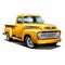 Reliable pickup truck illustration