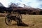 Relic dray of the past at Glen-Orchy