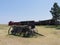 Relics of an old wagon cart