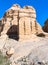 Relief on Djinn Blocks at Bab as-Siq road to Petra