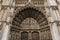 Relief of Last judgment on the main portal on the cathedral of Our Lady