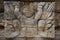 Relief on the wall of Tegowangi temple in Kediri, East Java.