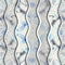 Relief waves of ornamental mosaic tile patterns