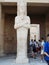 Reliefs on the walls. Egypt. The ruins of Egypt. Antique columns