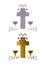 Religion/Christianity: Cross and grapes