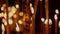 Religion fire candle church burn symbol background holiday night evening