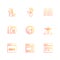 religion , networks , user interface , web , eps icons set vector