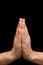 Religion prayer hands