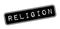 Religion rubber stamp