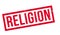 Religion rubber stamp