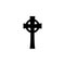 Religion symbol, Celtic cross icon. Element of religion symbol illustration. Signs and symbols icon can be used for web, logo,