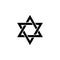 Religion symbol, Judaism icon. Element of religion symbol illustration. Signs and symbols icon can be used for web, logo, mobile