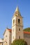 Religious architecture. Bell tower of Catholic Church of Saint Roch  St Roko . Montenegro, Tivat. Donja Lastva village