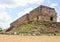 Religious building in uxmal, mexico