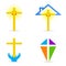 Religious cross design