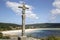 Religious Cross at Langosteira; Beach; Finisterre