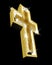 Religious gold cross