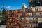 Religious Icons for sale at a flea market near Alexander Nevski Cathedral, Sofia, Bulgaria, Europe,