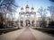 Religious orthodox monument in Tiraspol, Transnistria, territory in Moldova