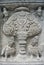 Religious Place Wall lintel decorative Asia Cultural Heritage Image Photo